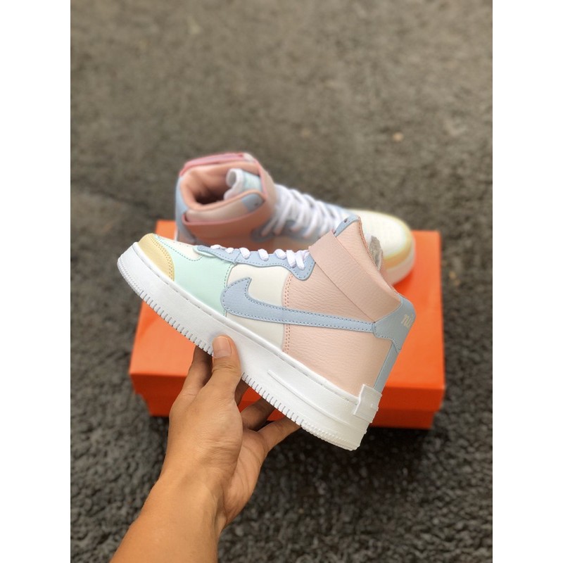 Sepatu Sneakers Wanita Nike Air Force 1 Mid Shadow Import Quality-4