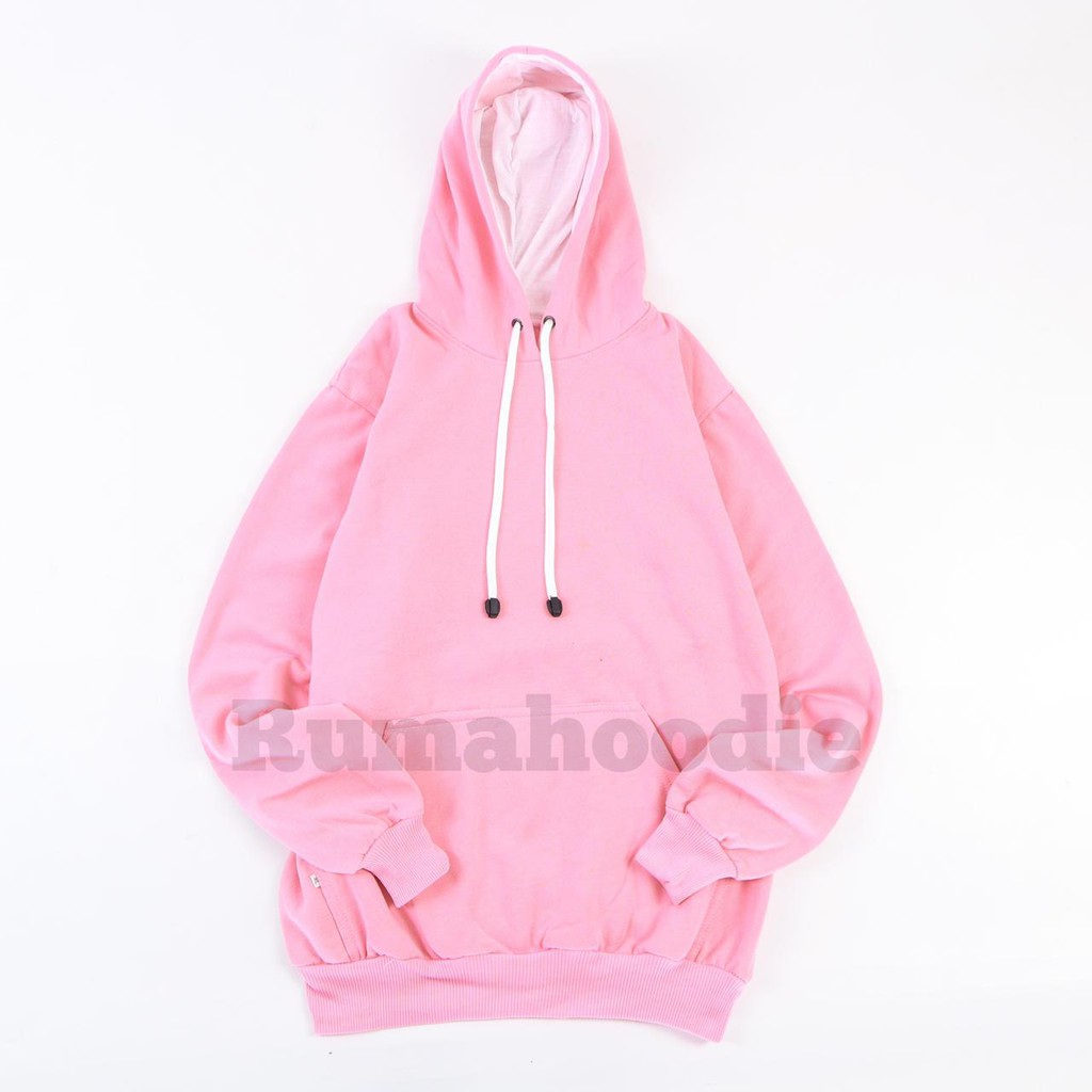 baby pink zip up hoodie