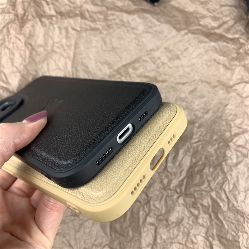 Casing Case Pelindung Cover Belakang Bahan Silikon Untuk Iphone 13 12 11 Pro X Xs Max Xr