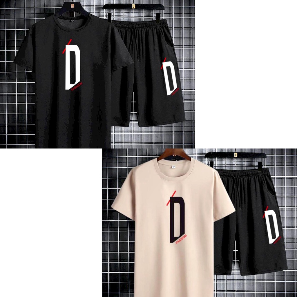 Asgard777 - Setelan DD PENDEK / satu set / setelan / baju pendek / celana pendek / baju cowok / baju pria