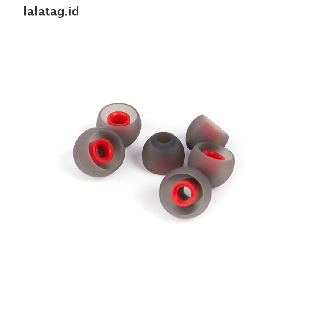 (lalatag) 12pcs / Set Pad / Bantalan Telinga Bahan Silikon Ukuran 4xl + 4xm + 4xs Untuk Earphone in-Ear