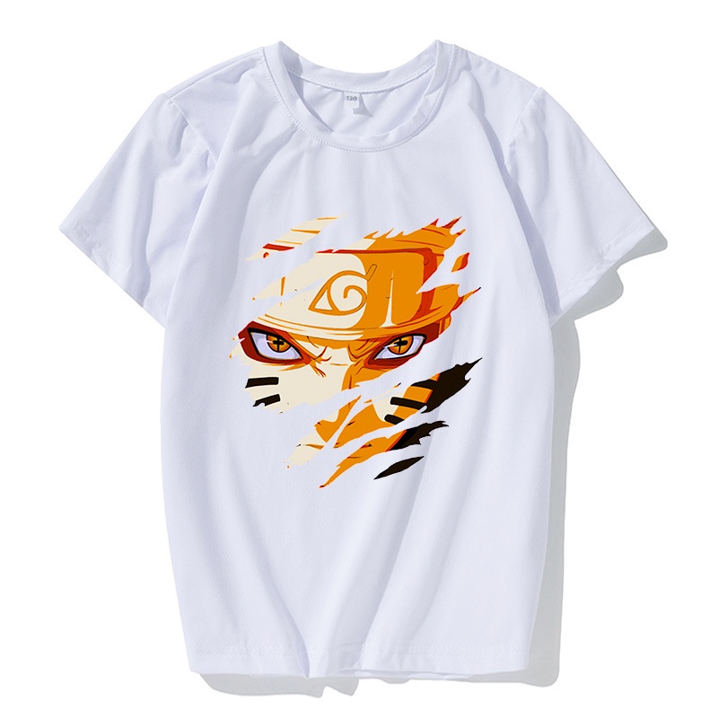 Baju kaos tshirt Anak Laki Laki Cowok Kartun ANIME NARUTO Baju kaos tshirt Anak Kecil Remaja Cewek C