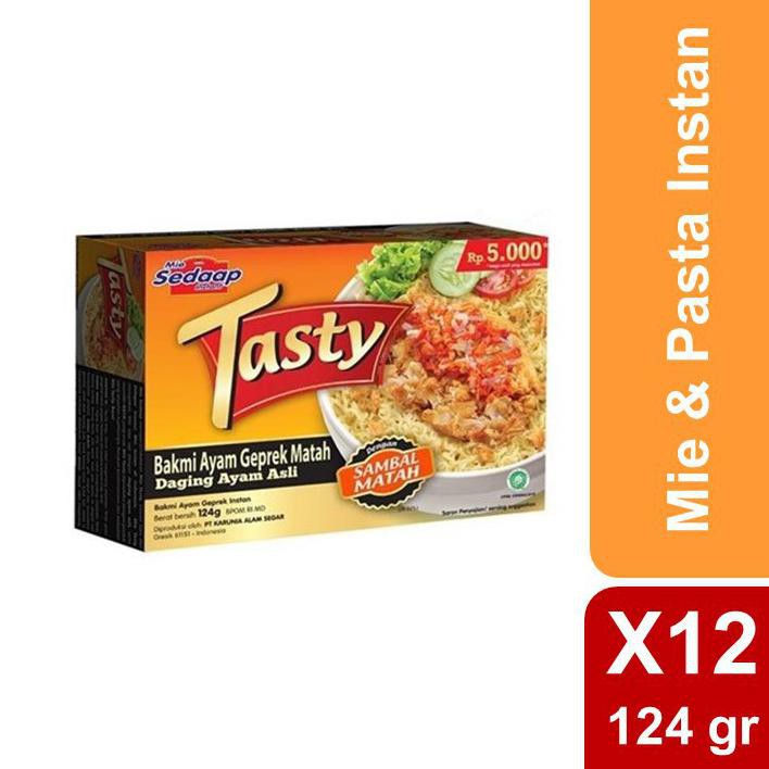 

{BISA COD} Sedaap Tasty Ayam Geprek 124 gr x12 BIG SALE [Kode 1|Kode 2|Kode 3|Kode 4|Kode 5|Kode