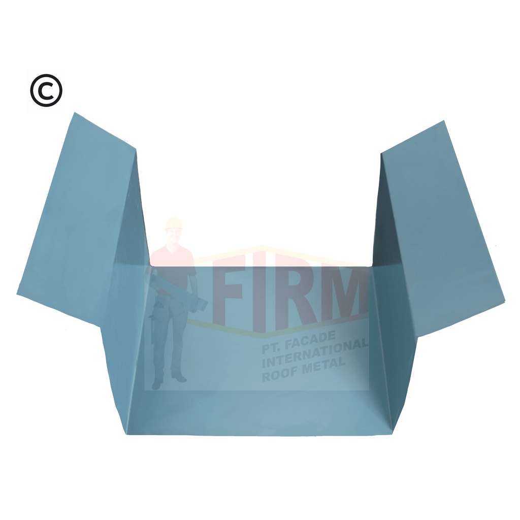 Talang 610 / Talang air aksesoris atap baja ringan