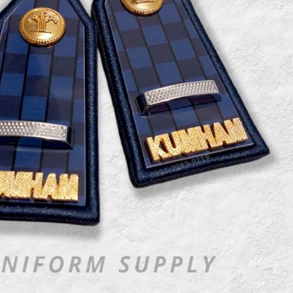 ♖ Pangkat Golongan 2A-2D PDU KUMHAM / Pangkat Lapas Akrilik / Atribut Lapas / Atribut Kumham / Paket