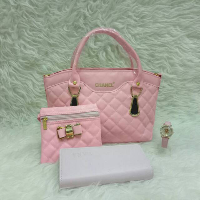 Tas paketan 4in1 hb wanita cl dompet