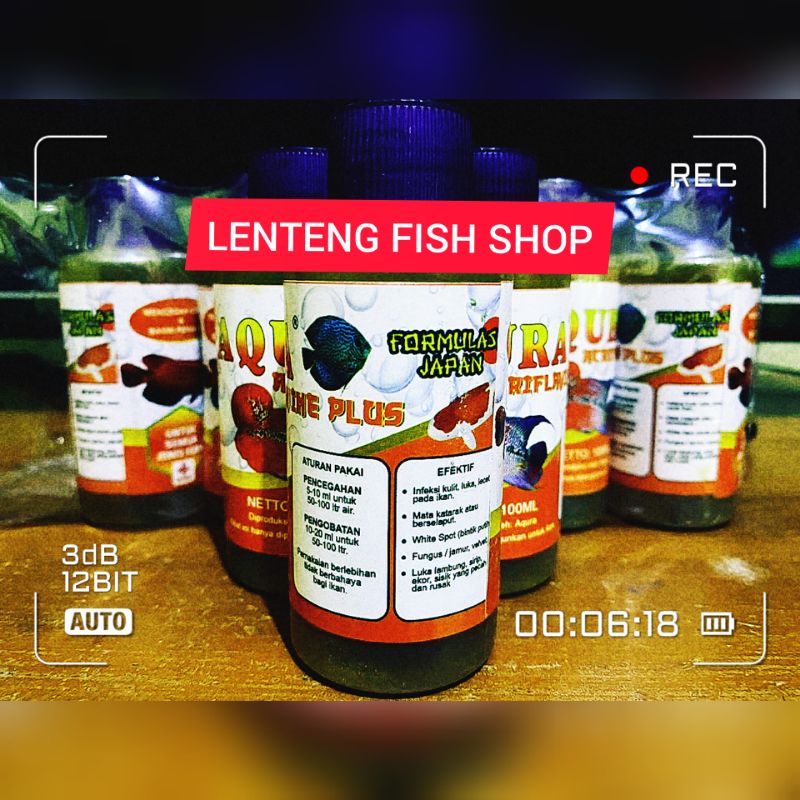 AQURA ACRIFLAVINE PLUS 100ML OBAT KHUSUS IKAN KUNING 100ML FORMULASI JAPAN