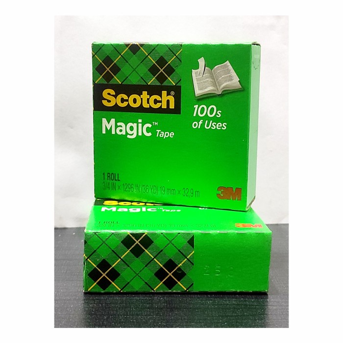 

3M Scotch Magic Tape Invisible / Lakban Bening 3M