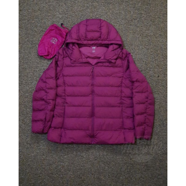 Jaket Bulu Angsa Bulang Hoodie UL UNIQLO Ultralight Down Jacket Seamless size S-XL second