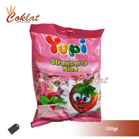 

Permen Yupi Strawberry Kiss / Yupi Love / Jeli rasa stoberi 1pack