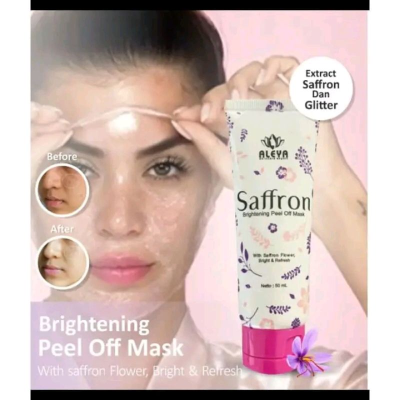 Brightening peel of mask peel off mask saffron masker peel of original masker peel off saffron herba