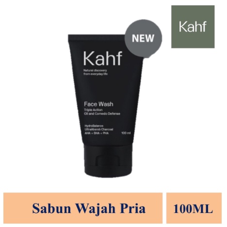 Kahf Triple Action Oil and Comedo Defense Face Wash 100 ml