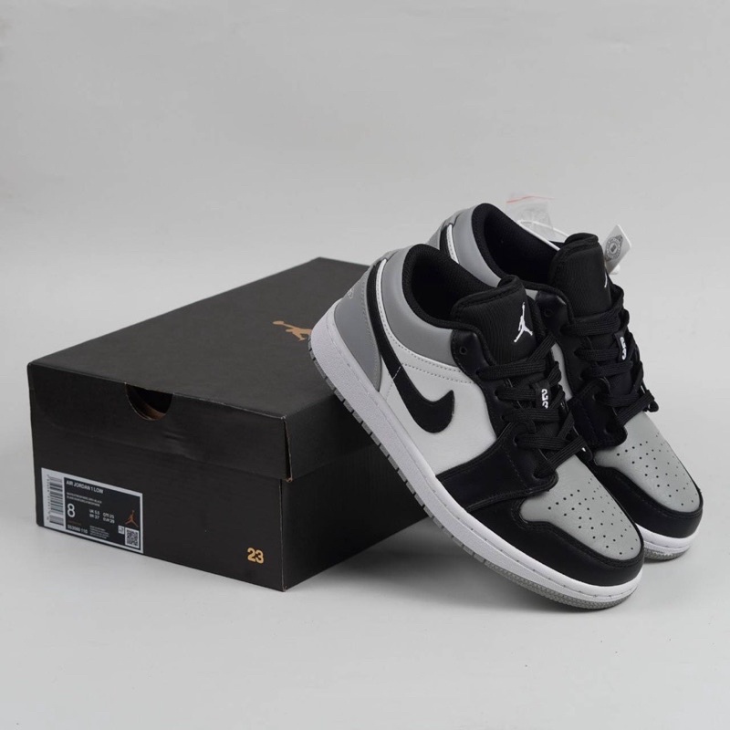 jordan 1 low retro white black