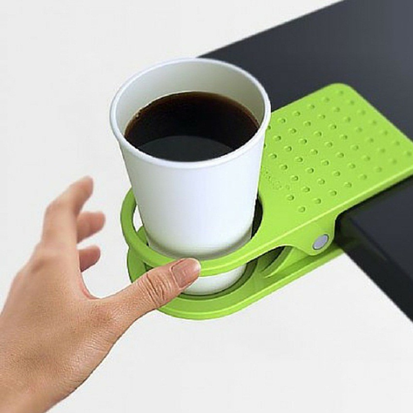 Travelmate Tempat Gelas Dan Botol Jepit Meja -  (Table cup holder)