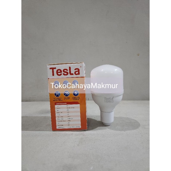 Lampu LED Bohlam Capsul 15w 15watt Tesla Cahaya Putih Hemat Energy