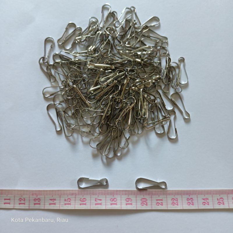 Kokot Piting//Kait Piting Silver 2cm ( 12 pcs )