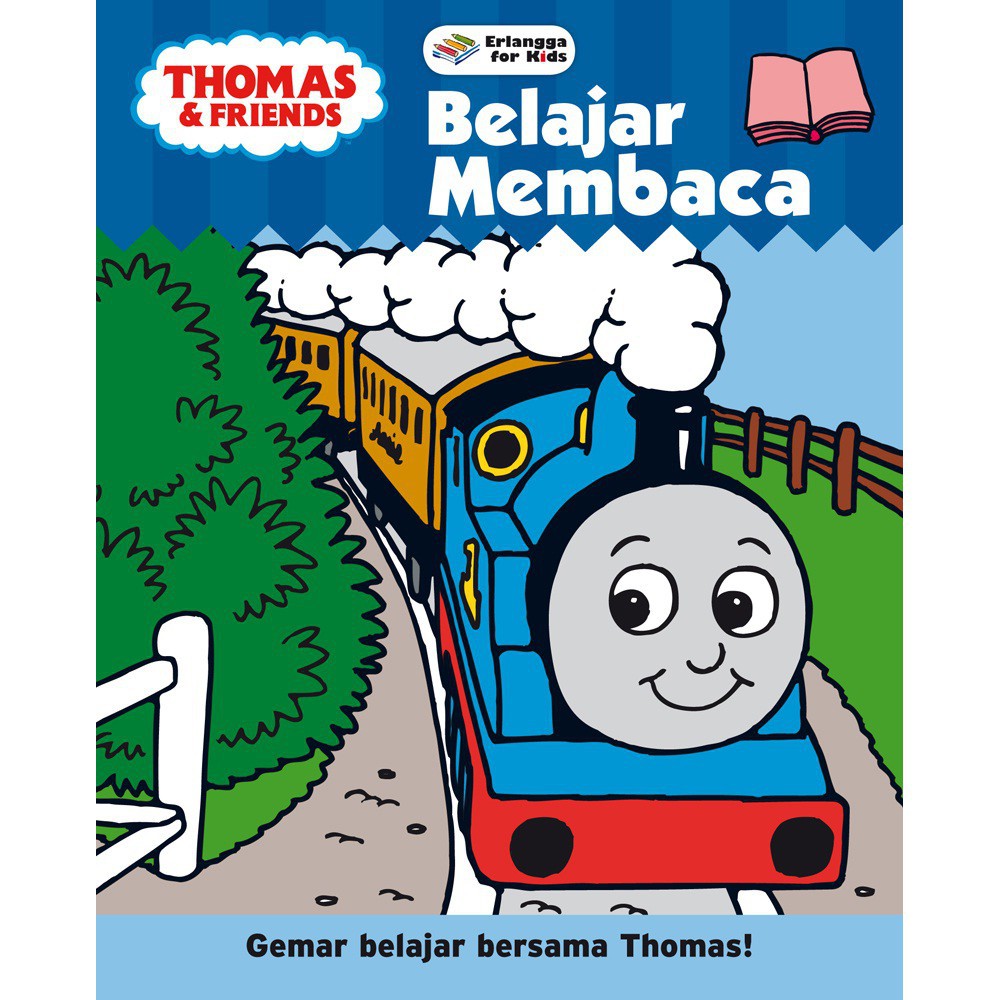 Buku Erlangga ANAK 2008080790 THOMAS & FRIENDS: BELAJAR MEMBACA#