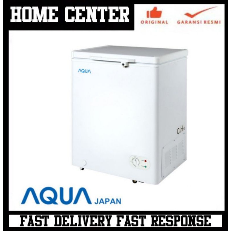 AQUA JAPAN AQF100W CHEST FREEZER AQUA 100 LITER AQF 100 W