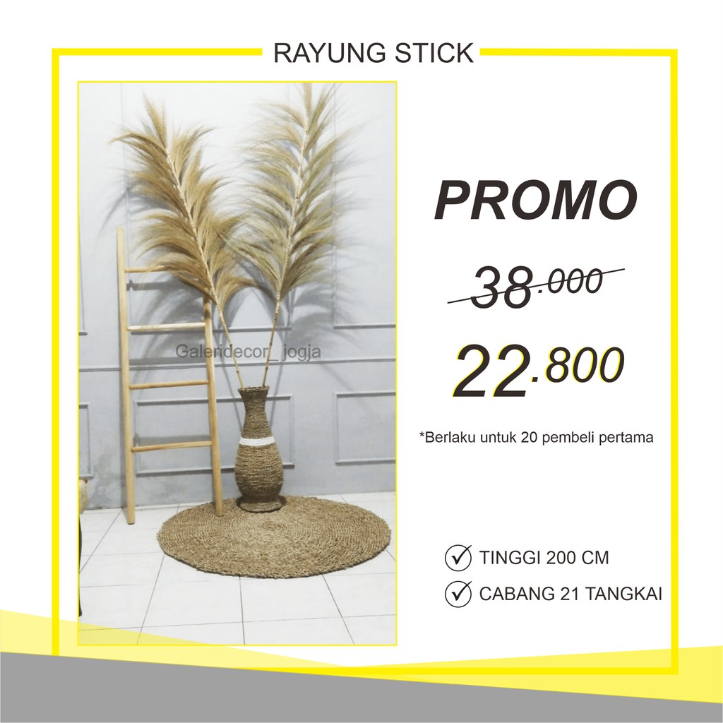 RAYUNG STICK/ BUNGA RAYUNG/ RAYUNG WARNA