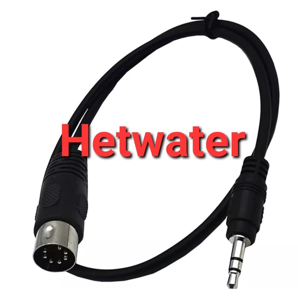 Kabel Audio Stereo 3.5mm Midi Din 7 Pin