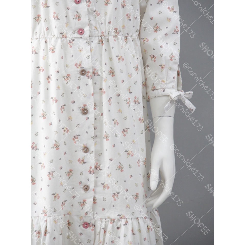 Corniche Gardenia Dress Off White - TH501453