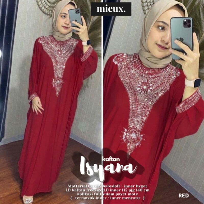KAFTAN MIEUX ISYANA ORIGINAL MIEUX ALLSIZE TO JUMBO