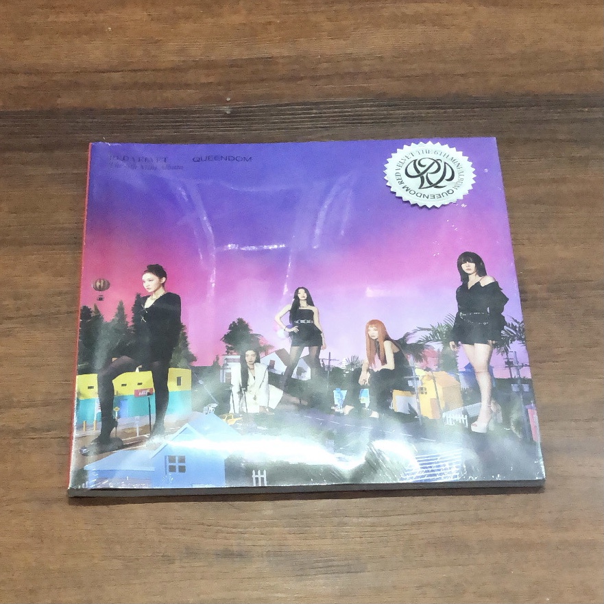 ALBUM QUEENDOM RED VELVET SEALED READY STOCK