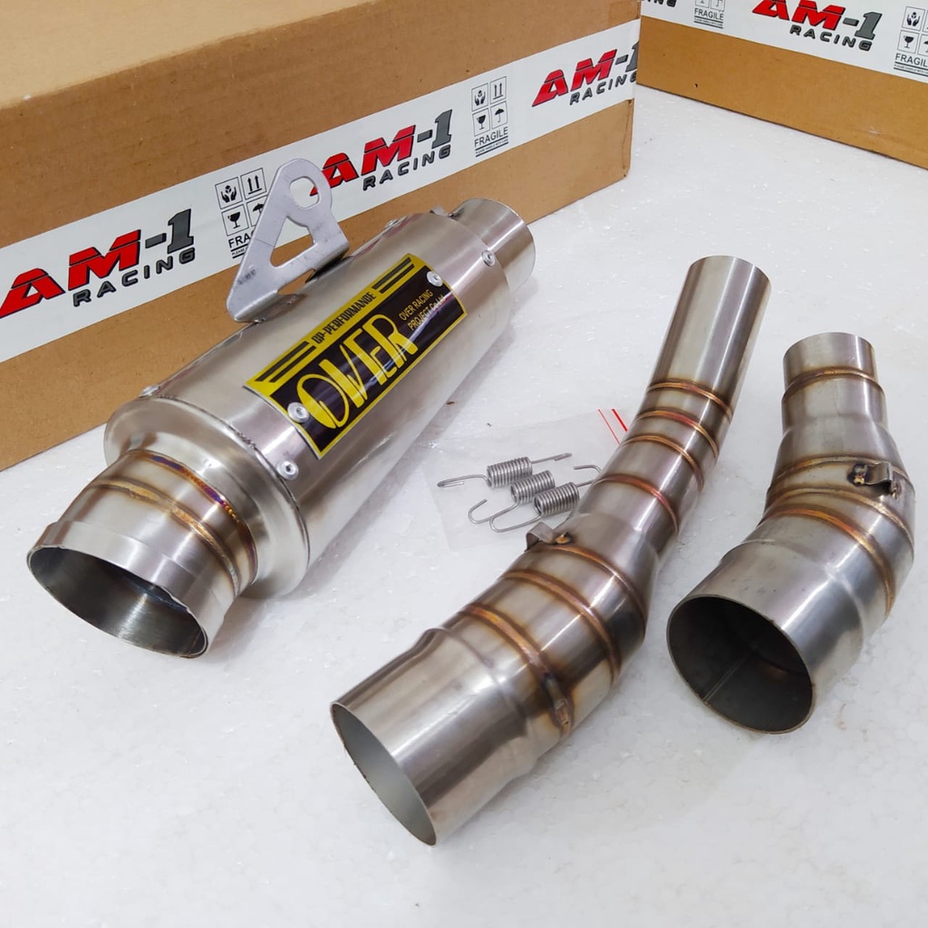 Kenalpot Knalpot Slip On Pipa Sambungan Ocer Racing Gp Rs Japan Cb 150 R All New Cbr 150 R 150r Face