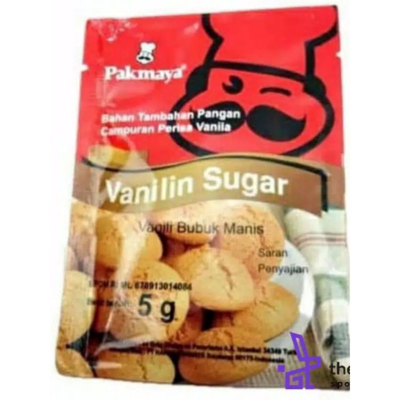 

Pakmaya Vanilin Sugar 5gr