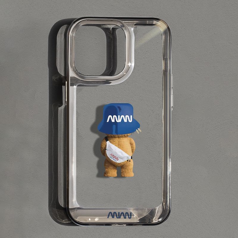 Casing IPhone 14 13 Pro MAX 12 11 Pro MAX XS MAX XR X 7plus 8 Plus Motif NASA Transparan Shockproof