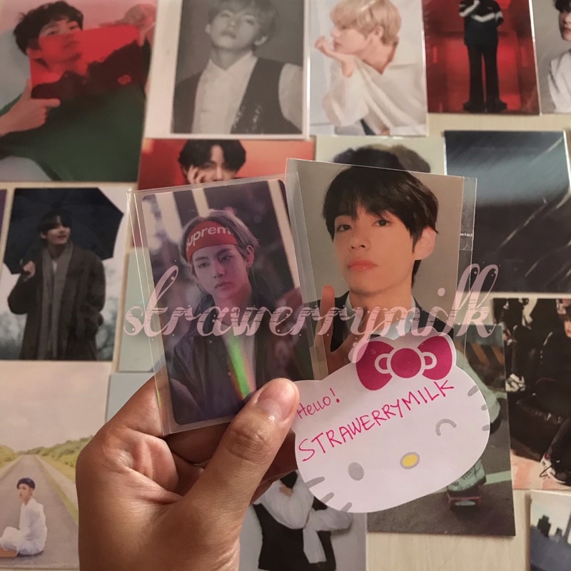 PHOTOCARD DVD MEMORIES 2017 TAE SUPREME MEMO17 M17 KIM TAEHYUNG V BTS