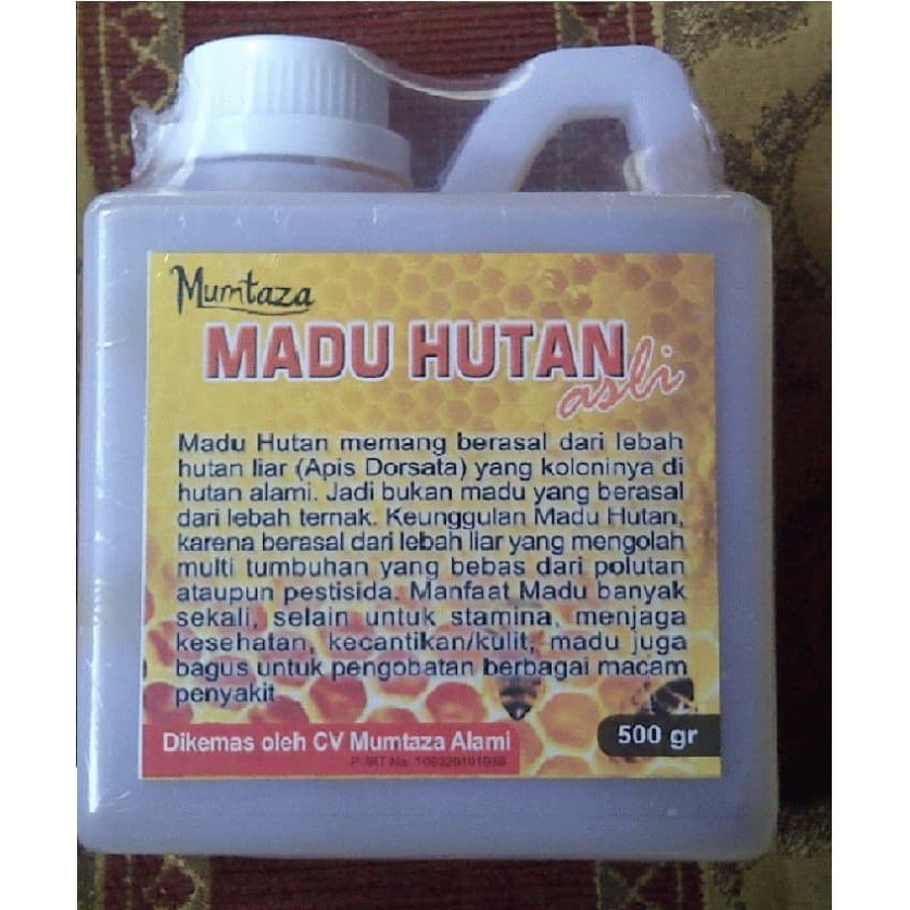 

Madu Hutan Mumtaza 0.5 Kg - MMD927