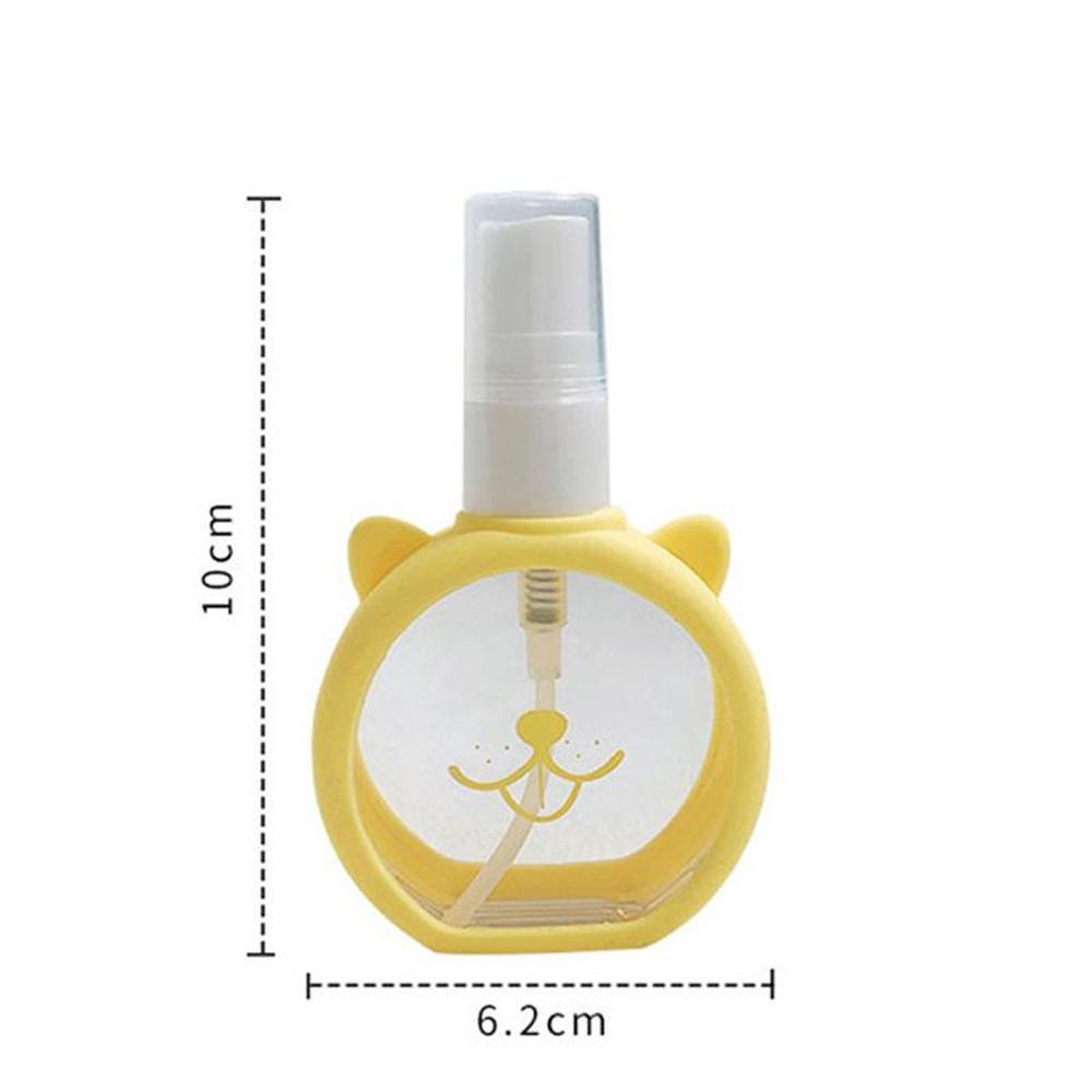 REBUY 55ML Perfume Refillable Bottle Plastic Cosmetic Container Spray Bottle Liquid Portable Travel Girs Shampoo Hair Salon Beauty Tool/Multicolor