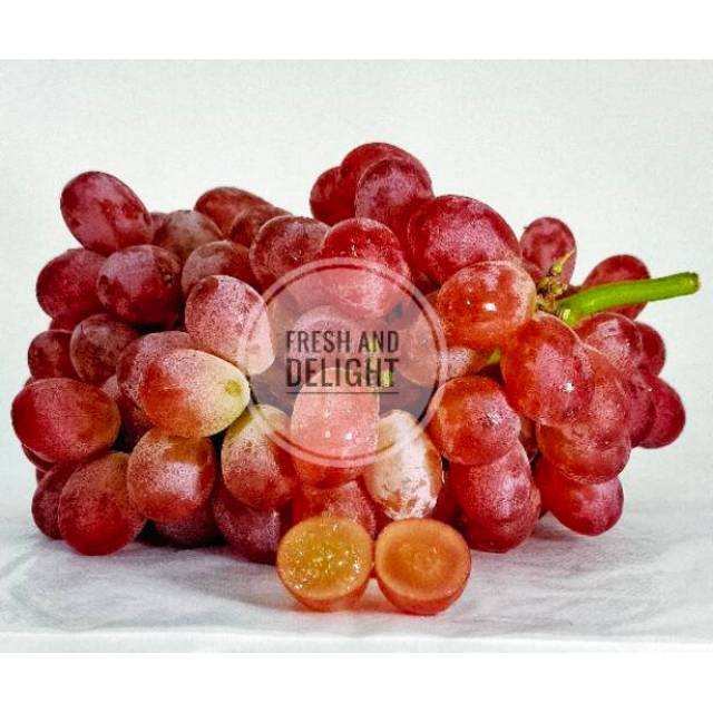 

Anggur Red Crimson Seedless Manis Premium