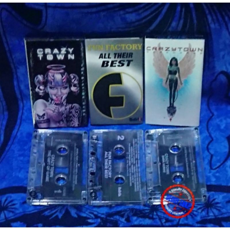 Kaset Pita TLC F Factory Five S Doctors Crazy F Crazy T IL Divo The Black Eyed Peas Caught In The Ac