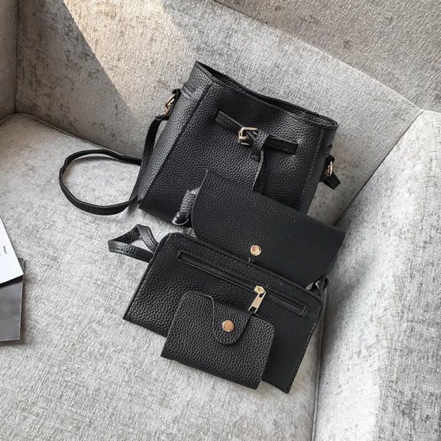 PROMO Tas Selempang Set 4 in 1 Tas 4 in 1 Tas Import Murah Tas Wanita Tas Batam