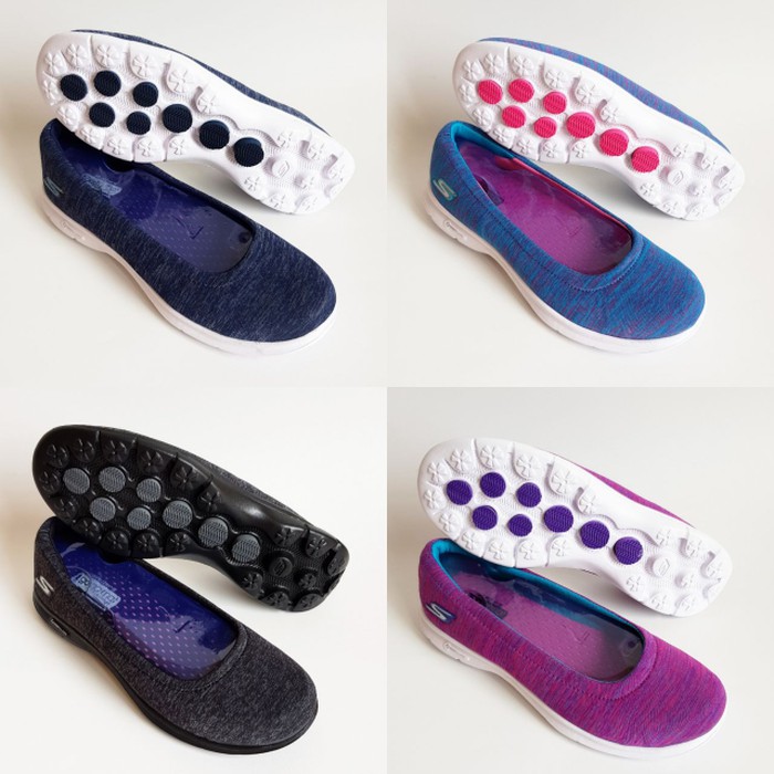 Sepatu Wanita / Cewek Skechers GoWalk Ballet / GoStep