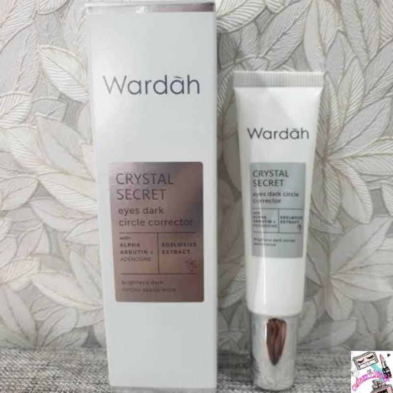 ☃Cutezz_Ching1☃Wardah Crystal Secret Eyes Dark Circle Corrector 10ml