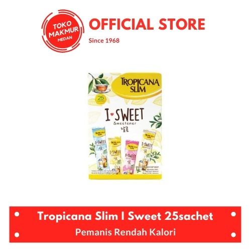 

TROPICANA SLIM SWEETENER I SWEET 25 SACHET - GULA