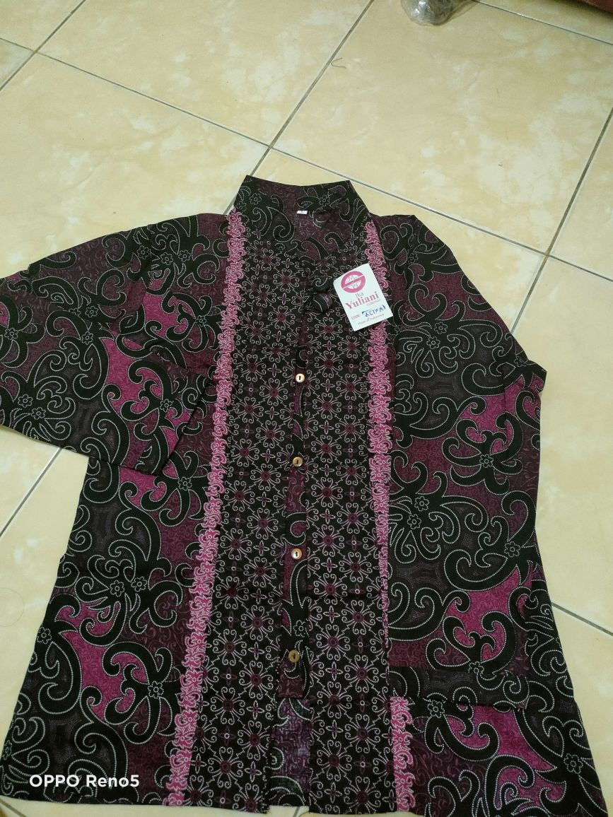 Batik Couple Atasan Motif Cumi Couple Terbaru