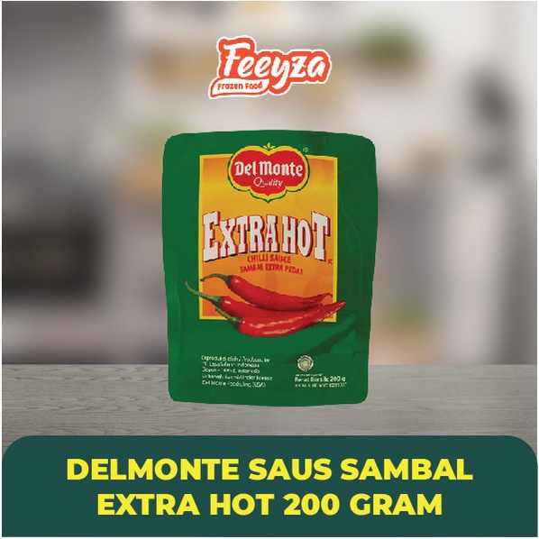 

Delmonte Saus Sambal Extra Hot 200 Gram