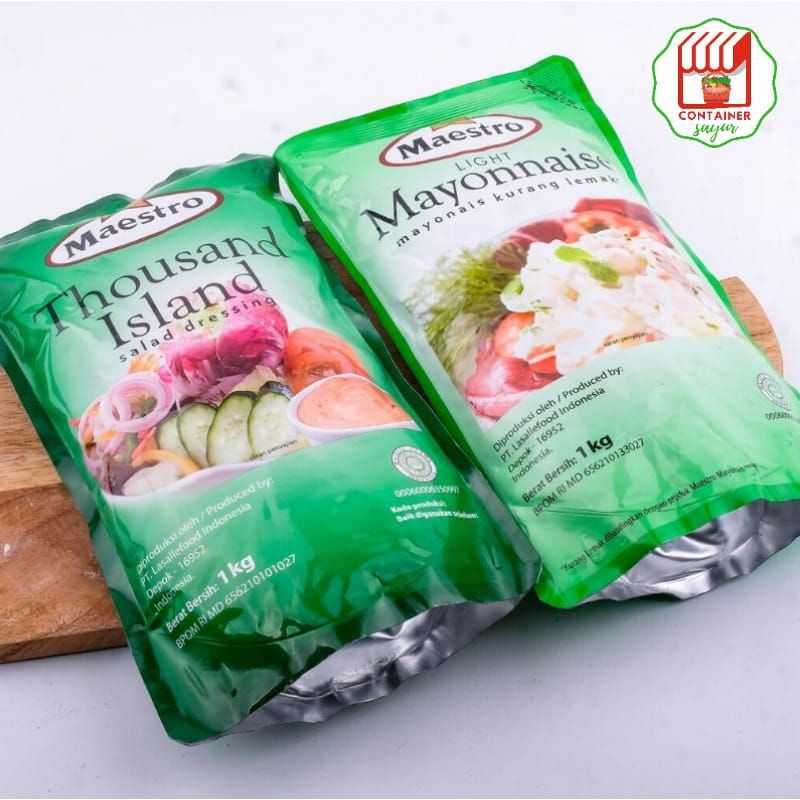 

ContainerSayur Mayonaise buah Mayonaise sayur 1kg