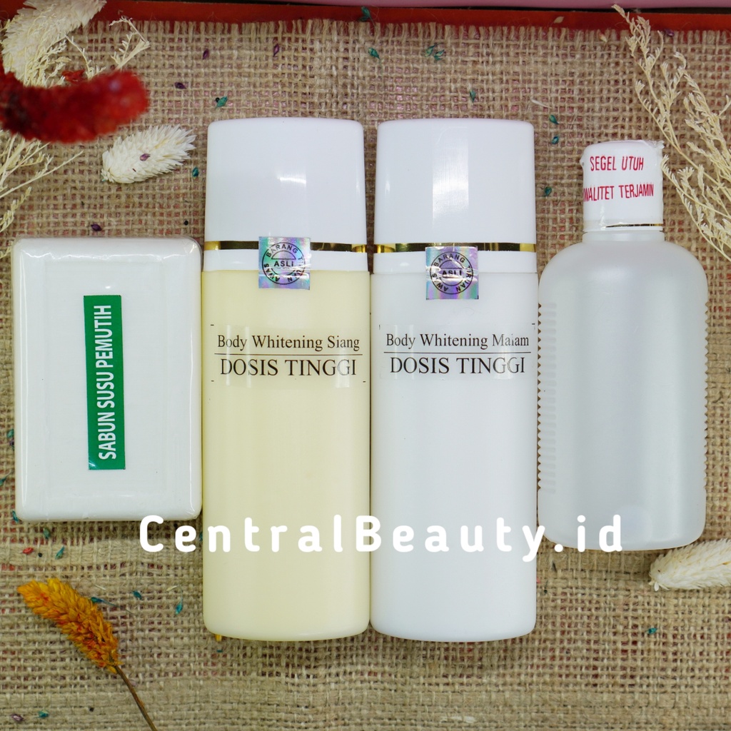 [ORIGINAL] PAKET LENGKAP HB EXTRA WHITENING DOSIS TINGGI BODY LOTION HANDBODY PEMUTIH BADAN bpom