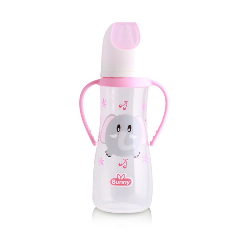 DB2413 LustyBunny Botol Susu Bayi Gagang 250ml Baby Feeding Bottle Lusty Bunny