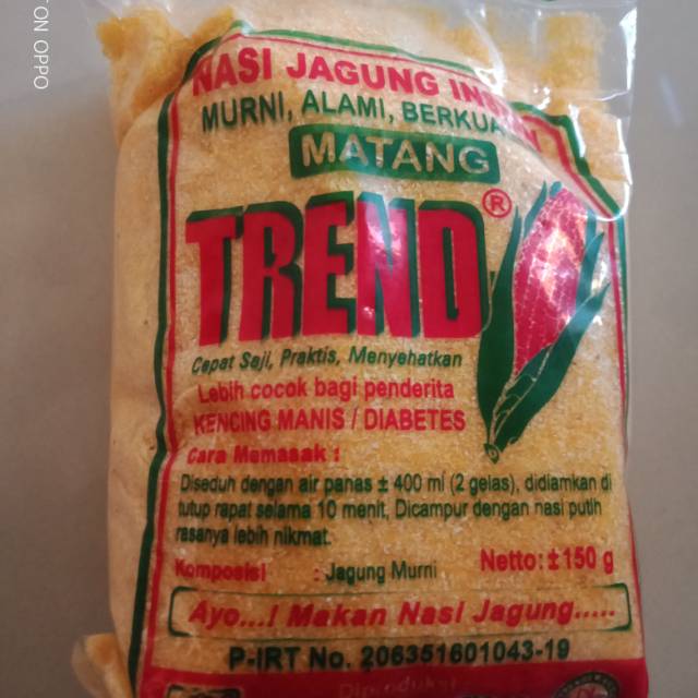 

Nasi jagung instan