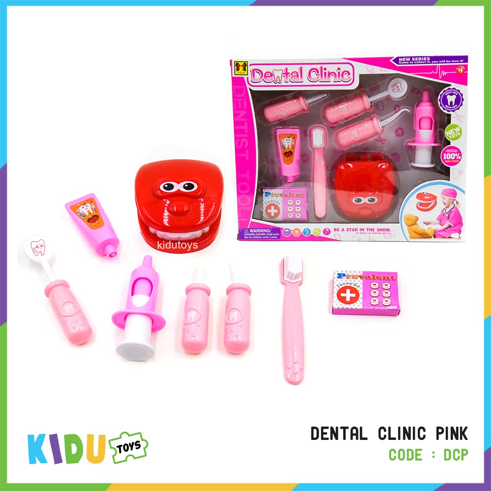Mainan Edukasi Anak Dokter Gigi / Dental Clinic Kidu Toys