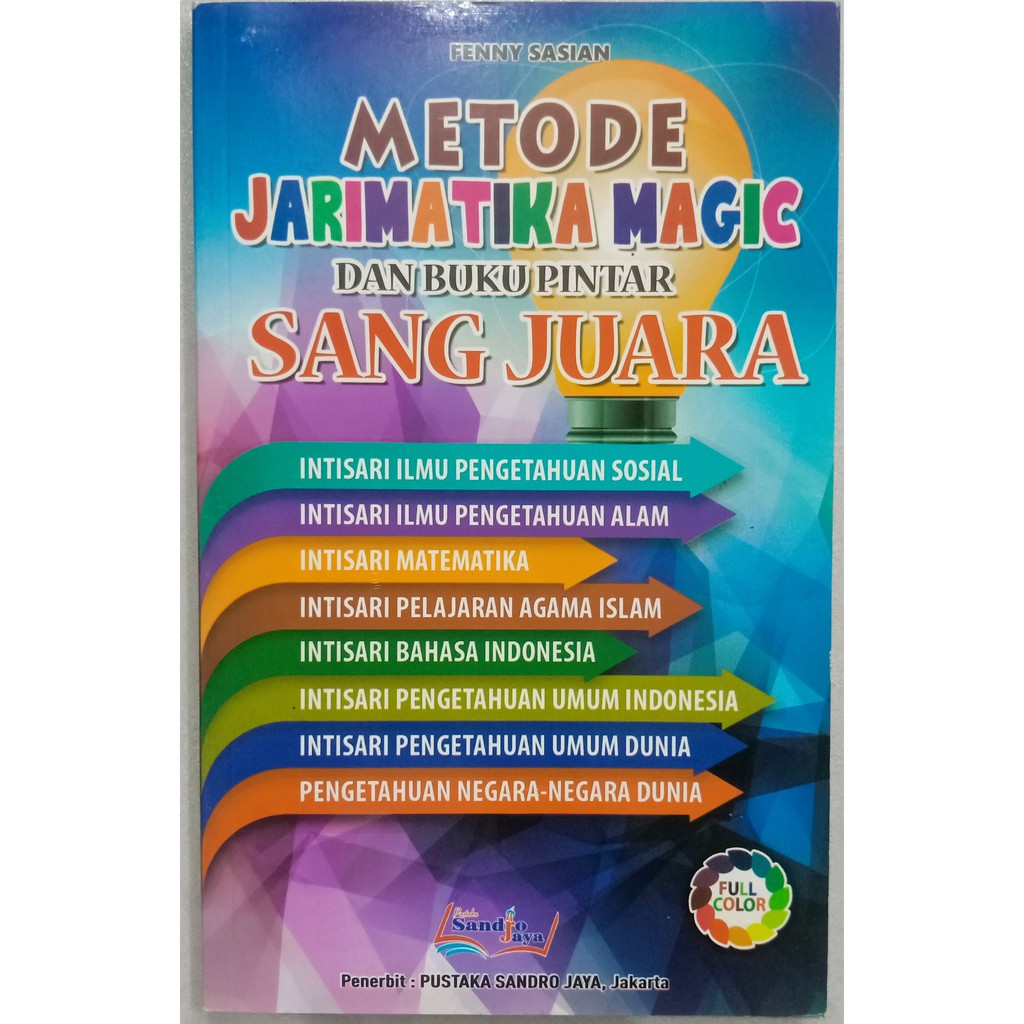 

METODE JARIMATIKA MAGIC & BUKU PINTAR SANG JUARA