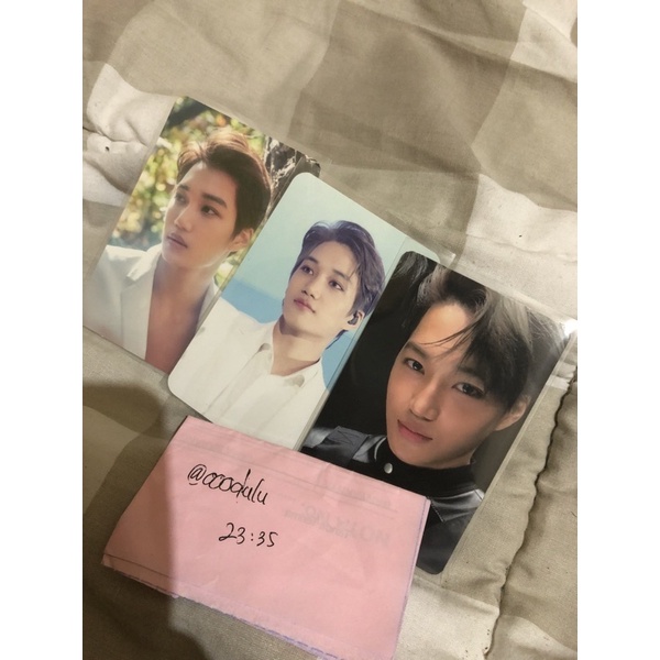 photocard kai booking by @ooodulu part 2