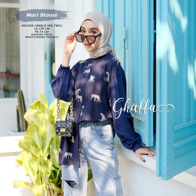 Maci blouse motif by ghaffa the label