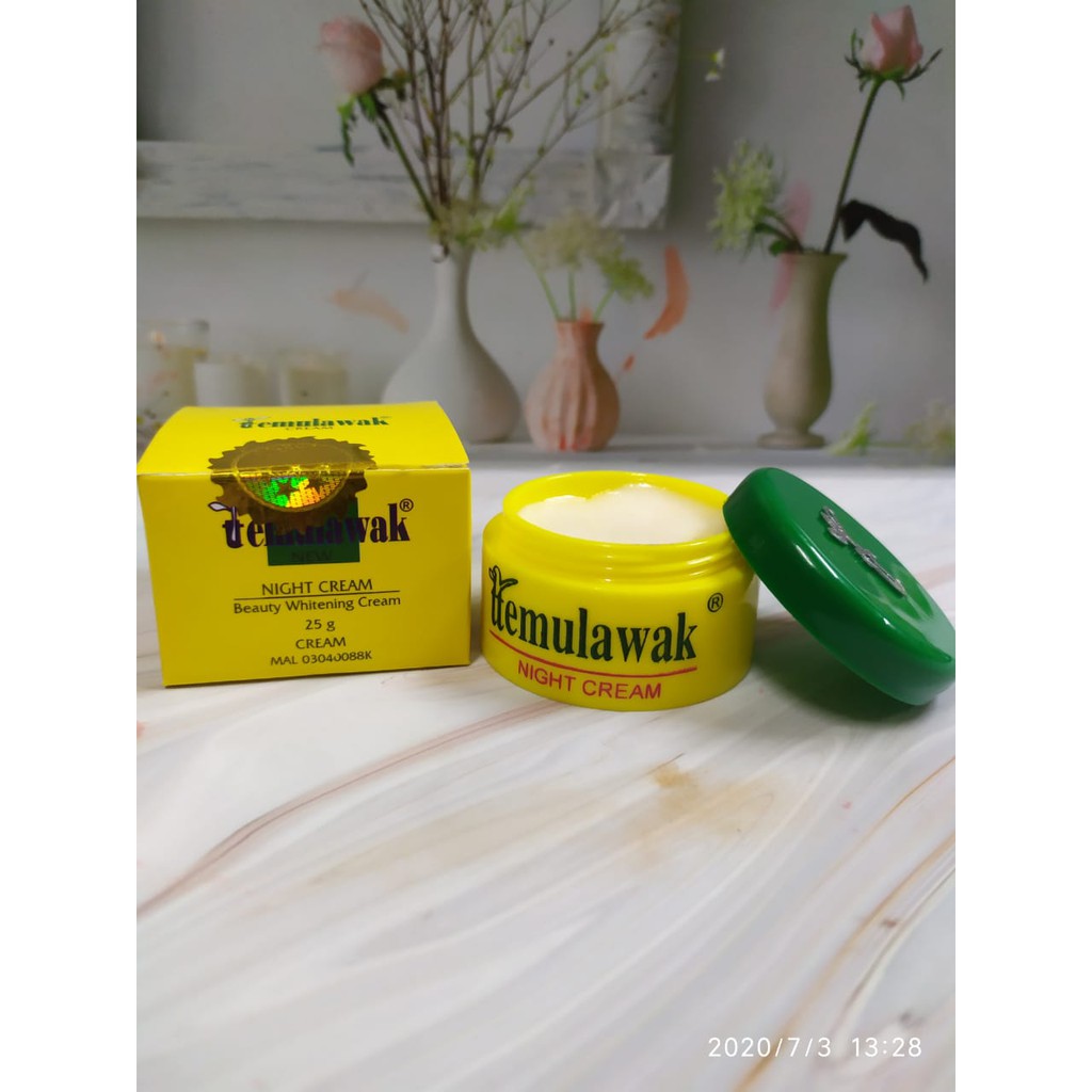 TEMULAWAK NIGHT CREAM Beauty Whitening Cream